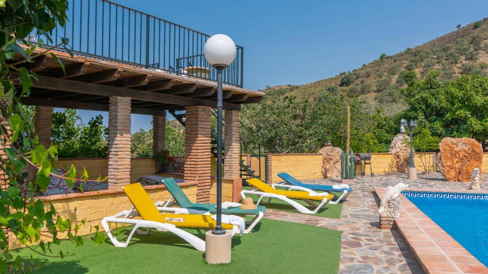 Villa Paraiso Andaluz Sedella By Ruralidays Exterior photo