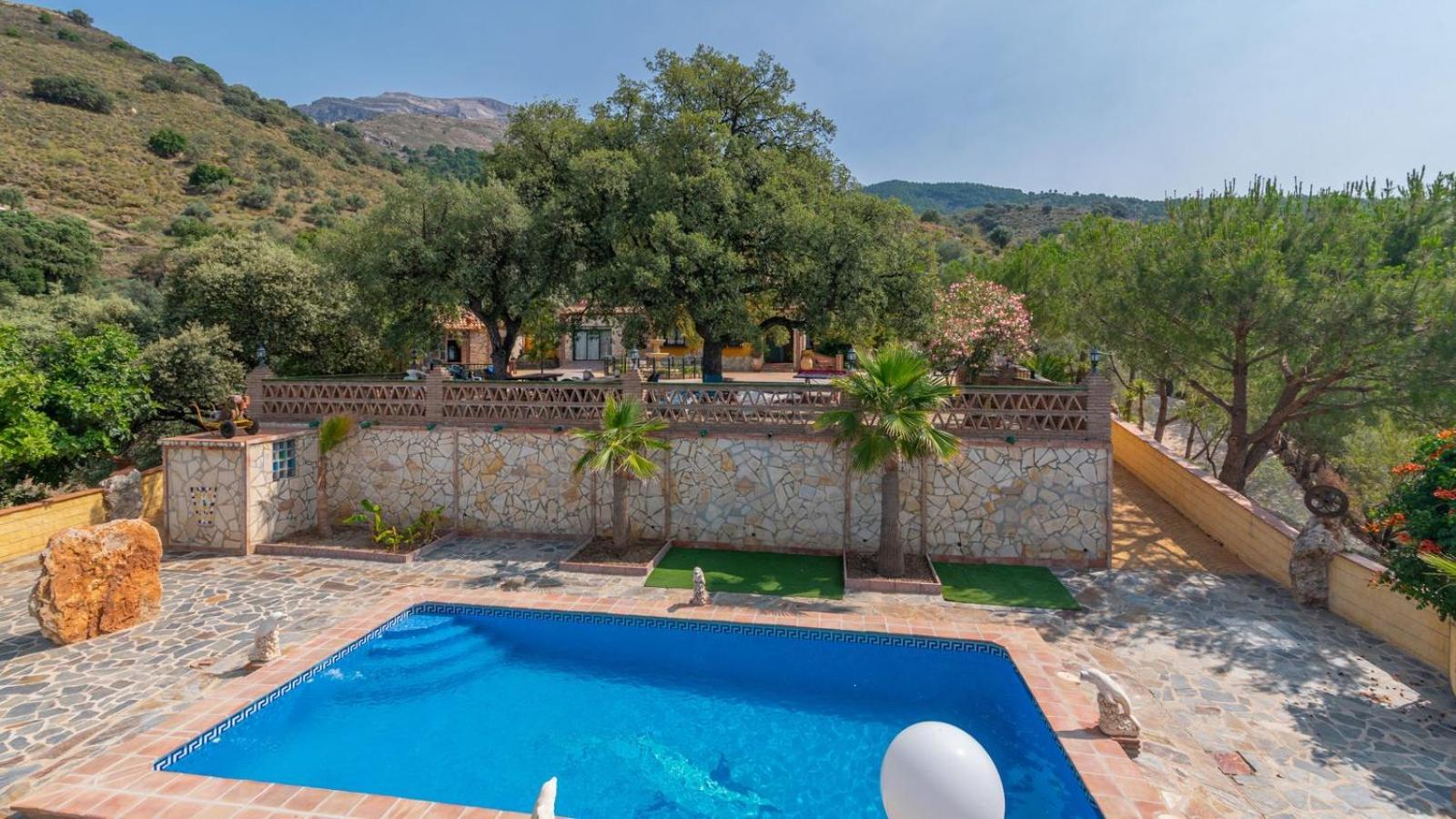 Villa Paraiso Andaluz Sedella By Ruralidays Exterior photo