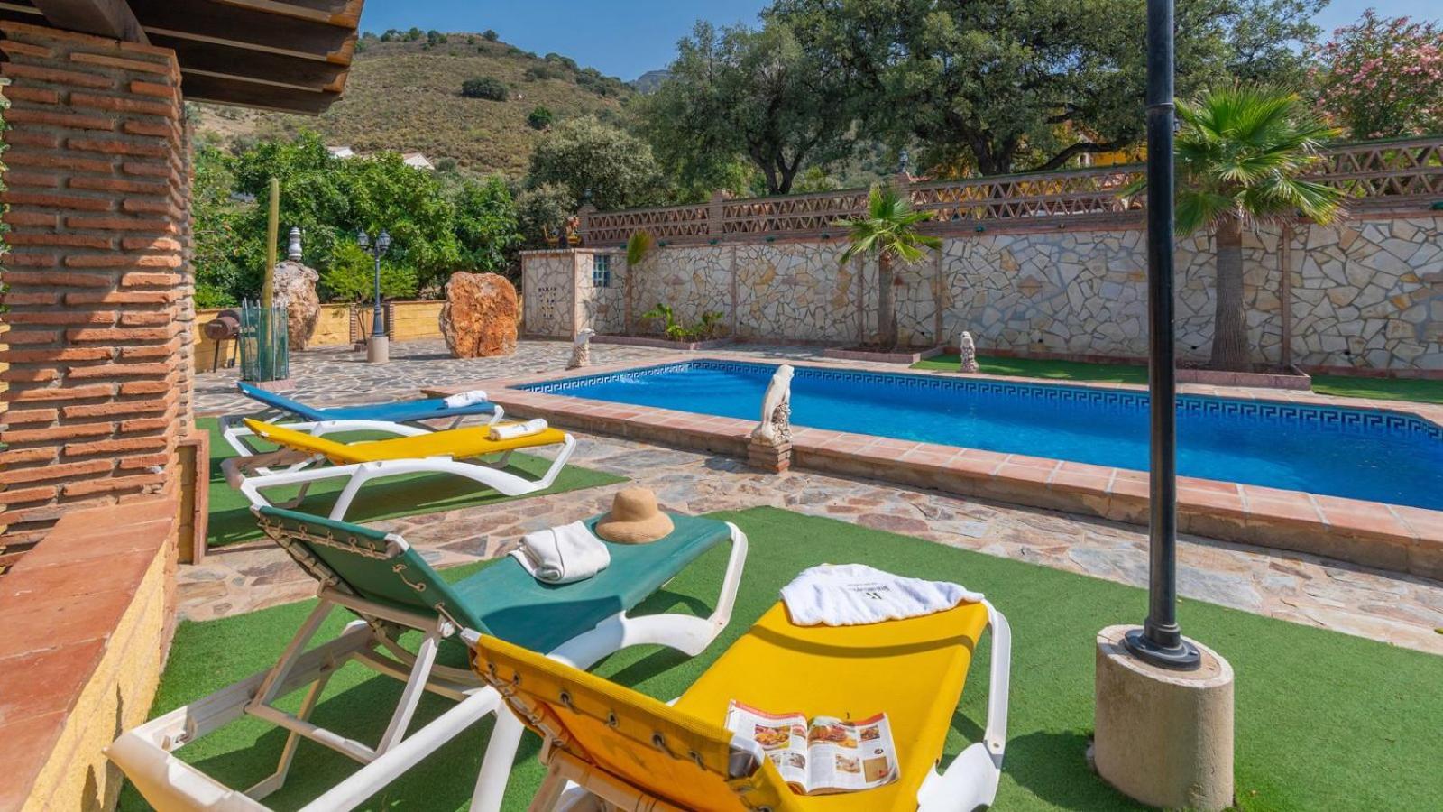 Villa Paraiso Andaluz Sedella By Ruralidays Exterior photo